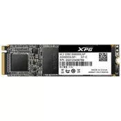 ADATA SSD XPG SX6000 Pro serija - ASX6000PNP-256GT-C 256GB, M.2 2280, PCIe, do 2100 MB/s