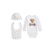 Polo Ralph Lauren Otroški komplet 320P00760001 Bela