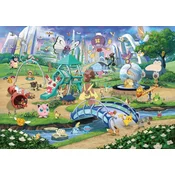 Ravensburger - Puzzle Pokémon: Breakout 1 – Eevee in park - 1 000 kosov
