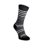 Nogavice Smartwool Everyday Spruce Street, črne in bele (XL)