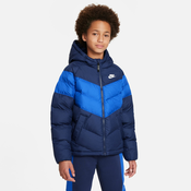 Nike K NSW SYNFL HD JKT, jakna o., modra DX1264
