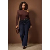 Trendyol Curve Ženska bluza TBBSS24AF00037, Braon