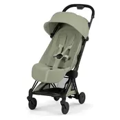 Cybex športni voziček matt black ogrodje Coya Style Platinum sage green