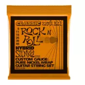 Ernie Ball 2252 Hybrid Slinky Classic Rock N Roll Electric Guitar Strings 09-046 - Žice za elektricnu gitaru