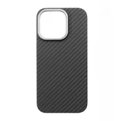 CELLECT Aramid karbonski stražnje korice iPhone 16 Pro crno