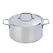 Saucepan with lid, 24 cm / 5.2 l Apollo, stainless steel - Demeyere