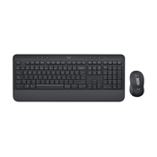 Logitech Signature MK650 Combo For Business tipkovnica Miš priložen Bluetooth QWERTY Danski, Finski, Norveški, Švedski Grafit