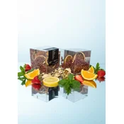 Smoothie & Tea Caj Anti-age Detox Fit, 100 gr + Komadi dehidrirane narandže i limuna, 35 gr