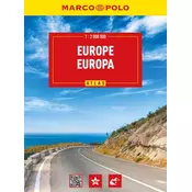 MARCO POLO Reiseatlas Europa 1:2 Mio.