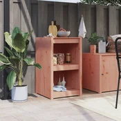 Vidaxl Zunanja kuhinjska omarica MEPPEL 55x55x92 cm trden les douglas