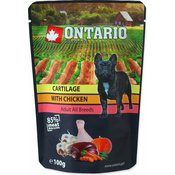 Ontario Kapsička chrupavky s kuřecím ve vývaru 100 g