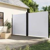 Bocna tenda na uvlacenje bijela 180x1000 cm