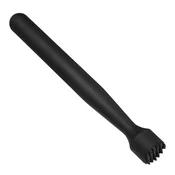 ich-zapfe Črn plastični pripomoček za koktajle Caipirinha 20 cm z nazobčanim koncem in ergonomskim ročajem, (5000090317)