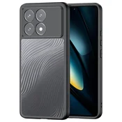 Dux Ducis Ovitek DuxDucis za Xiaomi Poco F6 Pro, ovitek Aimo, prozoren / črn