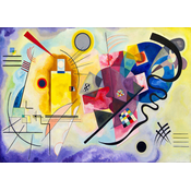Enjoy - Puzzle Kandinsky: Yellow Red Blue - 1 000 dijelova