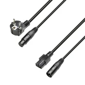 Adam Hall 8101 PSAX 1500 15 m power-signal kabel