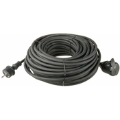 Emos Extension Cable 20 m 3x1.5mm rubber, black 1901212000