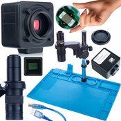 Rosfix ROSFIXOV DIGITALNI MIKROSKOP EARTH PRO MCEP-0.5X S KAMERO CRUX PRO KMCP-HDMI-USB 5MP IN SILIKONSKO PODLOGO Z ŽELEZNO PODLAGO 480X320MM, (21739115)