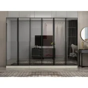 Hanah Home ormar sa reflektujucim staklom Nisa 20660, 270 cm, pešcar