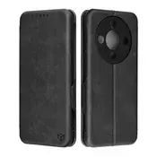 Etui Techsuit Safe Wallet Plus za Honor Magic8 Lite - črn