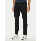 Wrangler Jeans hlače Larston 112356815 Črna Slim Fit