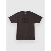 DC Star Pigment Dye moška majica black enzyme wash