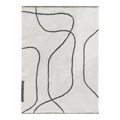 Slonokoščena pralna bombažna preproga 100x140 cm Shadow – Mette Ditmer Denmark
