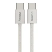 Hama HAMA podatkovni kabel USB-C, 1 m, siv