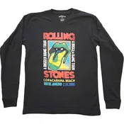 The Rolling Stones Copacabana Beach Black L Majica