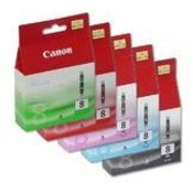 Canon patrona tinte CLI Value Pack 8 original kombinirano pakiranje crn, zelen, svijetlo cijan, svijetlo ljubicasta, crven 0620B027 patrone, komplet od 4 komada