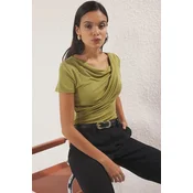 Trendyol Milla Ženska bluza, Zelena