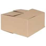 vidaXL Zložljiva škatla 50 kosov 30x30x15 cm Karton