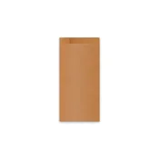 Papirnata vrečka (FSC Mix) s stranskim šivom rjava 10+5 x 22 cm `0,5 kg` [100 kosov]
