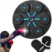 LED interaktivni boksarski ščit MMA trenerska glasba USB 35cm in rokavice
