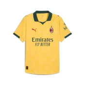 Mens Puma AC Milan 25/26 Authentic Third Jersey, Yellow, Size S, Sport