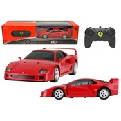 Licencirani avto na daljinsko upravljanje Ferrari F40 1:24 - rdeč