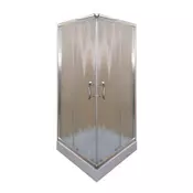 Tuš kabina bez kadice K80x80 804SN LINNI TRANSPARENT