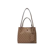 Guess Ročna torba Lorella Logo HWSG24 84230 Temno bež
