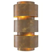 Casa Padrino luxury wall lamp vintage brass 17 x 11.5 x H. 33 cm - Living room wall light - Hotel wall light - Restaurant wall light - Luxury lighting - Luxury interior