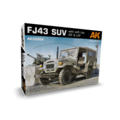 AK-Interactive maketa-miniatura FJ43 SUV with Soft Top IDF LAF • maketa-miniatura 1:35 tovornjaki • Level 4
