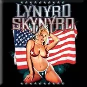 Lynyrd Skynyrd American Flag Magnet