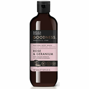 Baylis & Harding Goodness Rose & Geranium Natural Body Wash gel za tuširanje 500 ml za žene