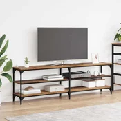 TV ormar Staro drvo 160 x 30 x 50 cm Obradeno drvo i celik