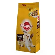 PEDIGREE Suva hrana za odrasle pse za ukusom piletine i povrce, 2kg