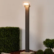 Lucande Svetilka LED Marius, 100 cm - Sodobni - grafitno siva, bela - Kovina