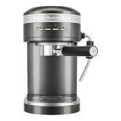 KitchenAid Artisan aparat za espresso 5KES6503EMS, Medallion Silver - Siva
