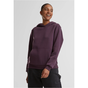Womens hoodie Fluffy purple