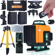 Rosfix ROSFIX LASERSKA NIVELACIJA ROSFIX ORANGE TIGER 16 LINIJ ROT16L+PODSTAVEK 43-120CM ZA LASERSKO NIVELACIJO+DETEKTOR SPREJEMNEGA ŽARKA, (21739141)