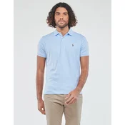Polo Ralph Lauren Polo majica 710713130005 Modra Slim Fit