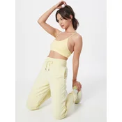 Womens Organic High-Waisted Sweatpants Soft Yellow